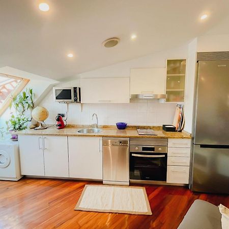 Apartamento Centro De Vigo, Garaje Y Vistas Ria Ngoại thất bức ảnh