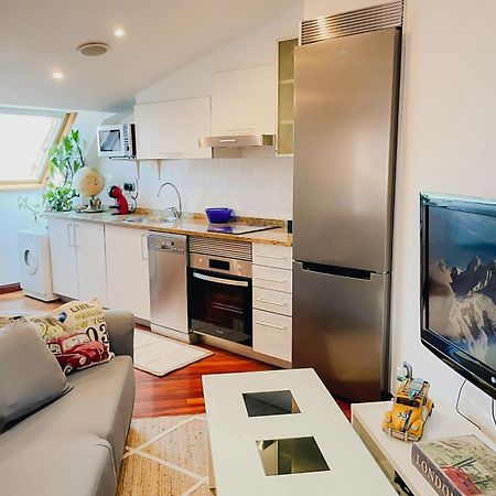 Apartamento Centro De Vigo, Garaje Y Vistas Ria Ngoại thất bức ảnh
